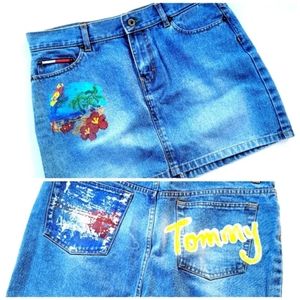 TOMMY JEANS Vintage Denim Mini Skirt